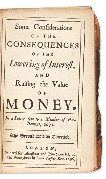 [Economics] Locke, John (1632-1704) Several Papers Relating to Money, Interest, and Trade, &c.